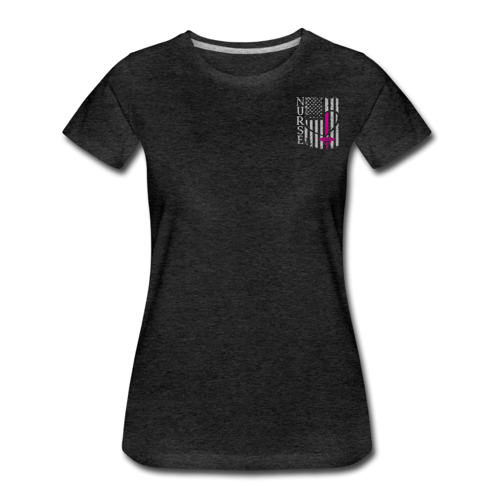 Nurse Flag Women’s Premium T-Shirt (CK1213) updated 