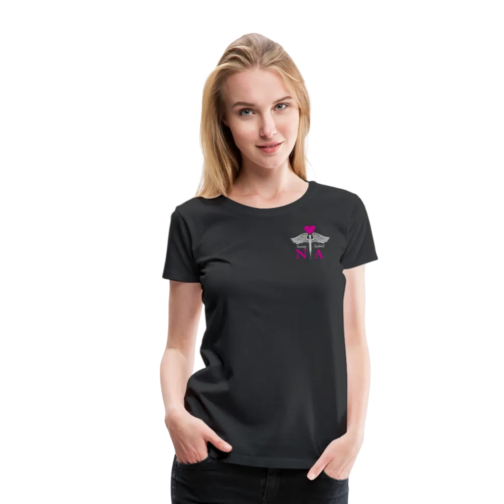 Nursing Assistant Flag Women’s Premium T-Shirt (CK1937)