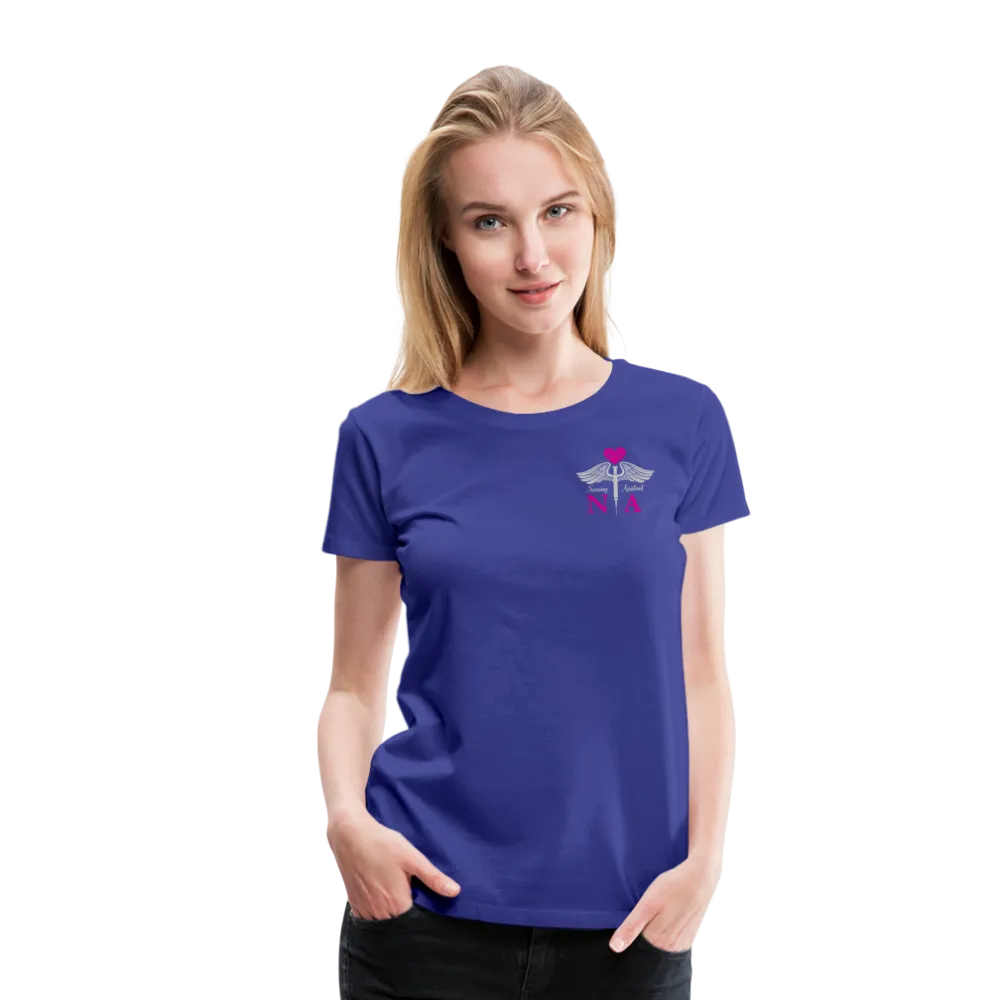 Nursing Assistant Flag Women’s Premium T-Shirt (CK1937)