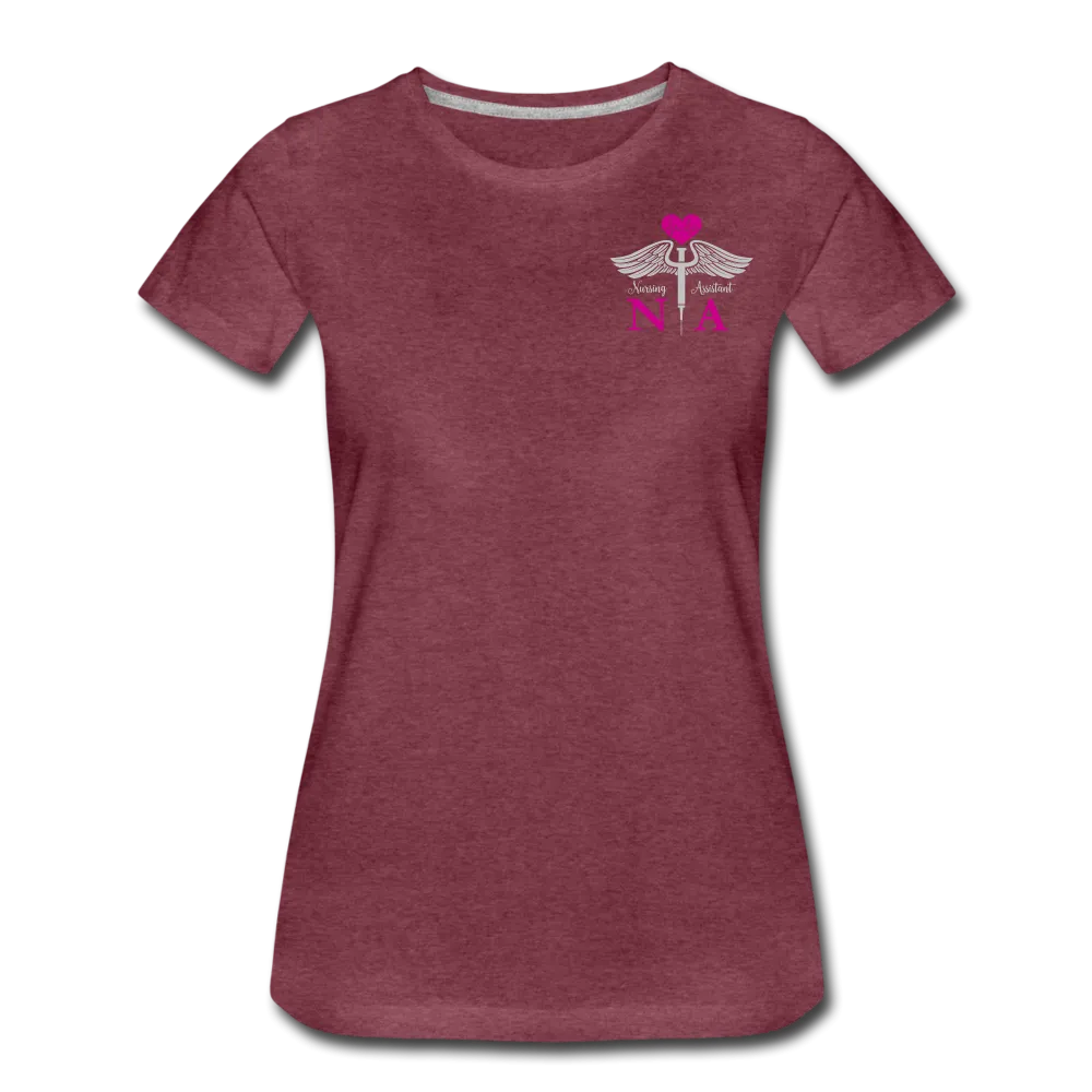 Nursing Assistant Flag Women’s Premium T-Shirt (CK1937)
