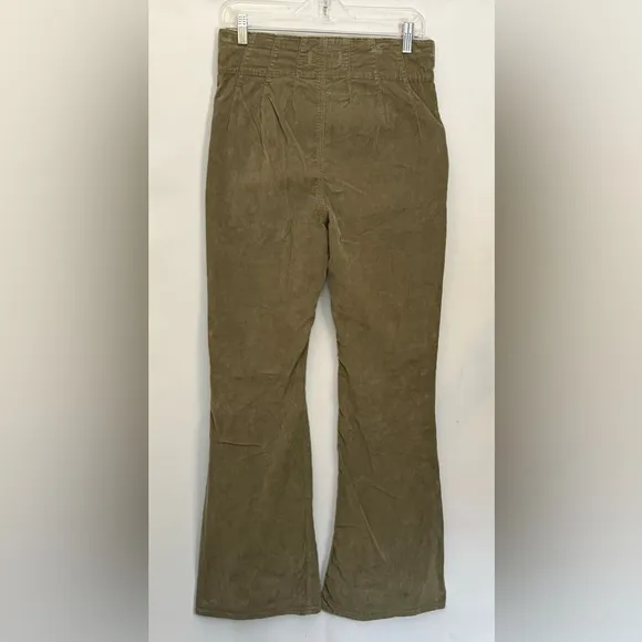NWOT $98 WE THE FREE Free People 29x32” Jayde Corduroy Flare Jeans High Rise