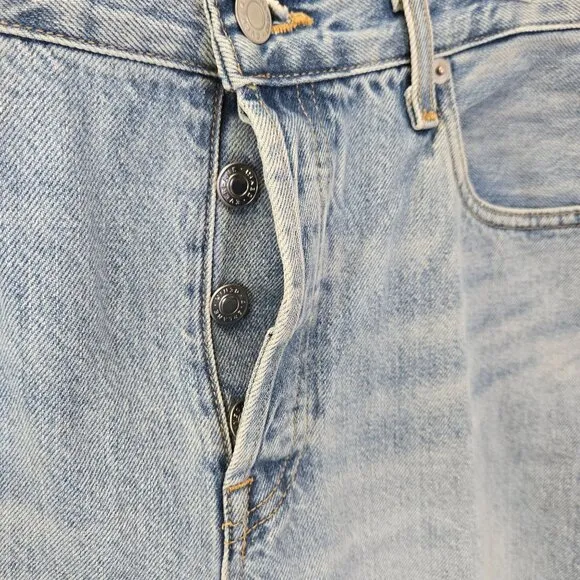 NWT Everlane The 90's Cheeky Hidden Button Fly Jeans Size 29 Ankle