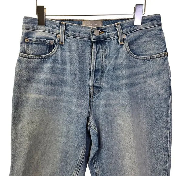 NWT Everlane The 90's Cheeky Hidden Button Fly Jeans Size 29 Ankle