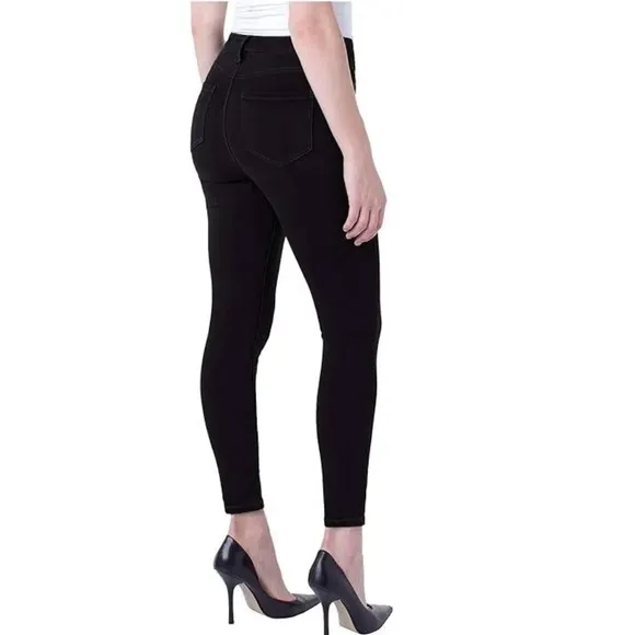 NWT Liverpool Los Angeles Abby  Liverpool Ankle Skinny Black Jeans