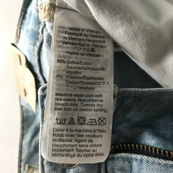 NWT Madewell Slim Demi-Boot Jeans in Bellmeade Wash 23