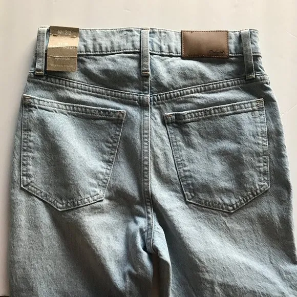 NWT Madewell Slim Demi-Boot Jeans in Bellmeade Wash 23