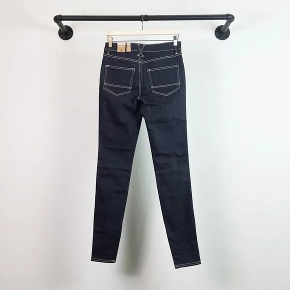 NWT Prana Oday Skinny Jeans in Denim Dark Wash- Tall Inseam