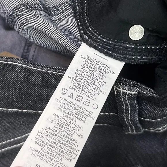 NWT Prana Oday Skinny Jeans in Denim Dark Wash- Tall Inseam