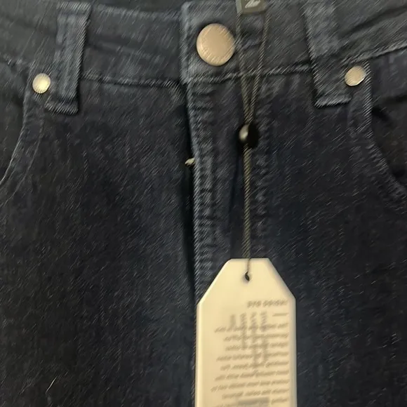 NWT UNIVERSAL STANDARD Sava High Rise Flare Jeans 34 Inch in dark indigo