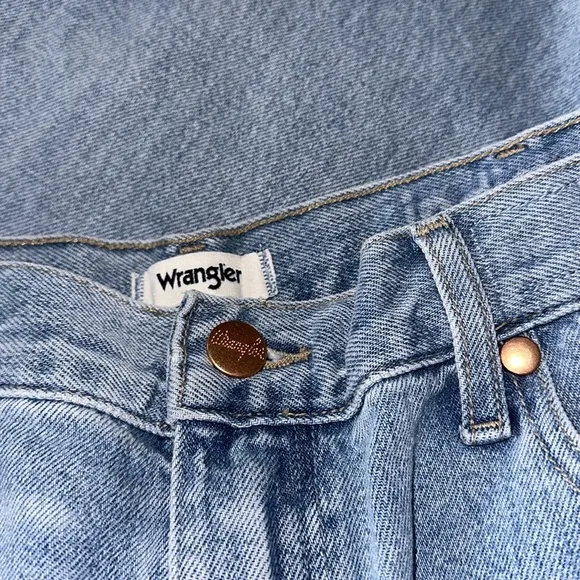 NWT Wrangler Wrock 672 High Rise Kick Flare Jeans, Light Blue W30 L28