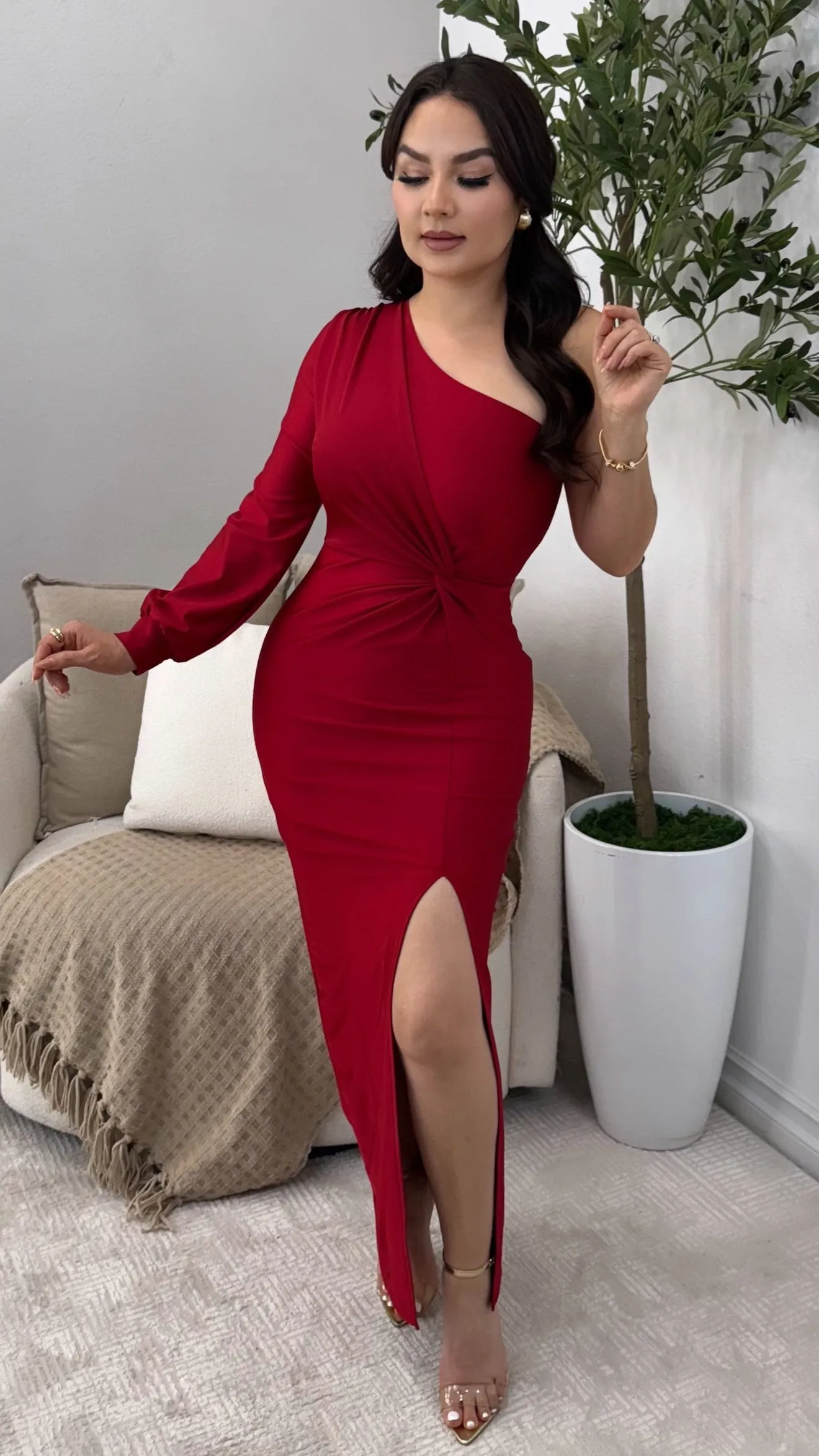 ODETTE RUBY DRESS