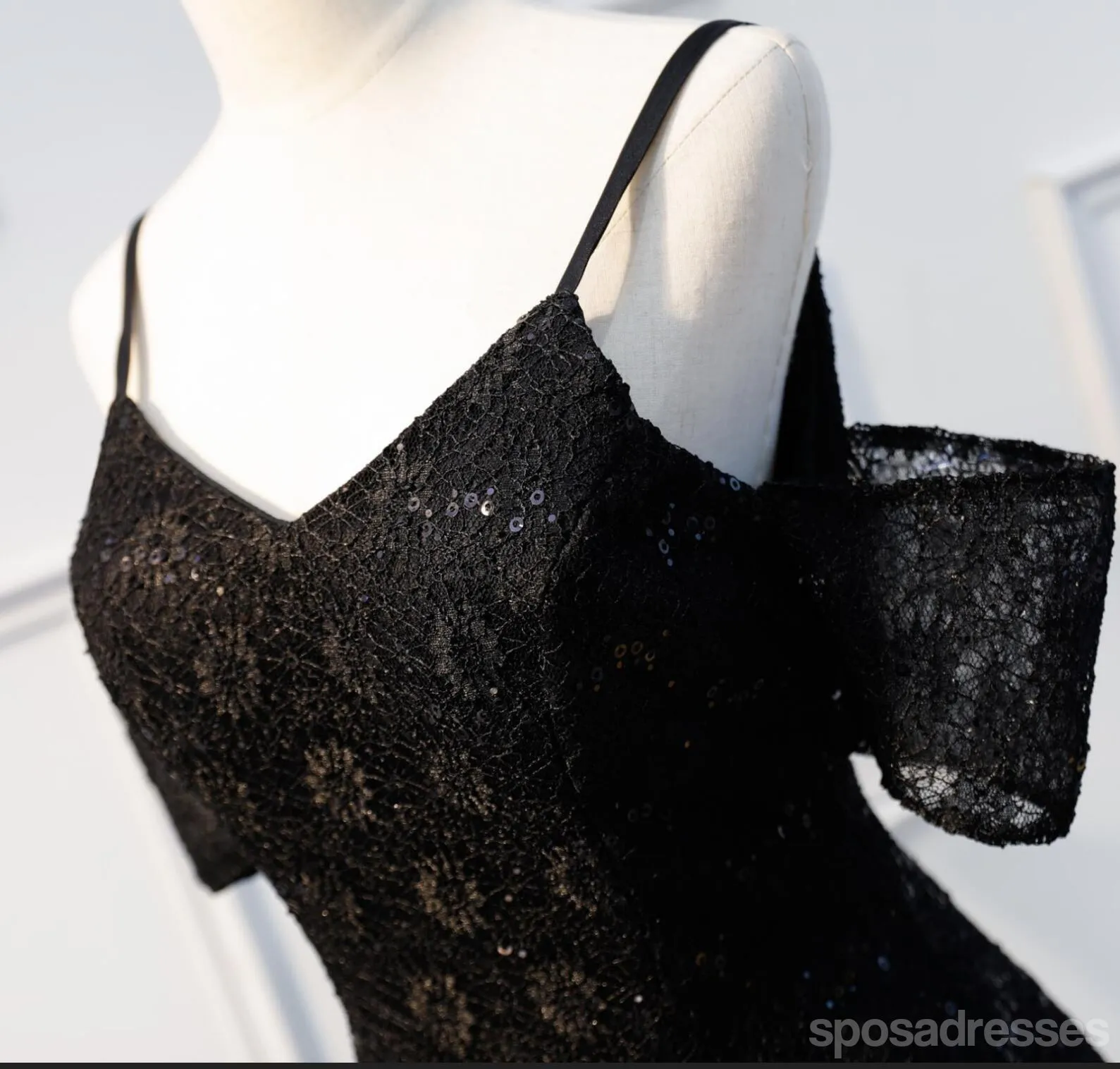 Off Shoulder Black Lace Cheap Short Homecoming Dresses Online, CM664
