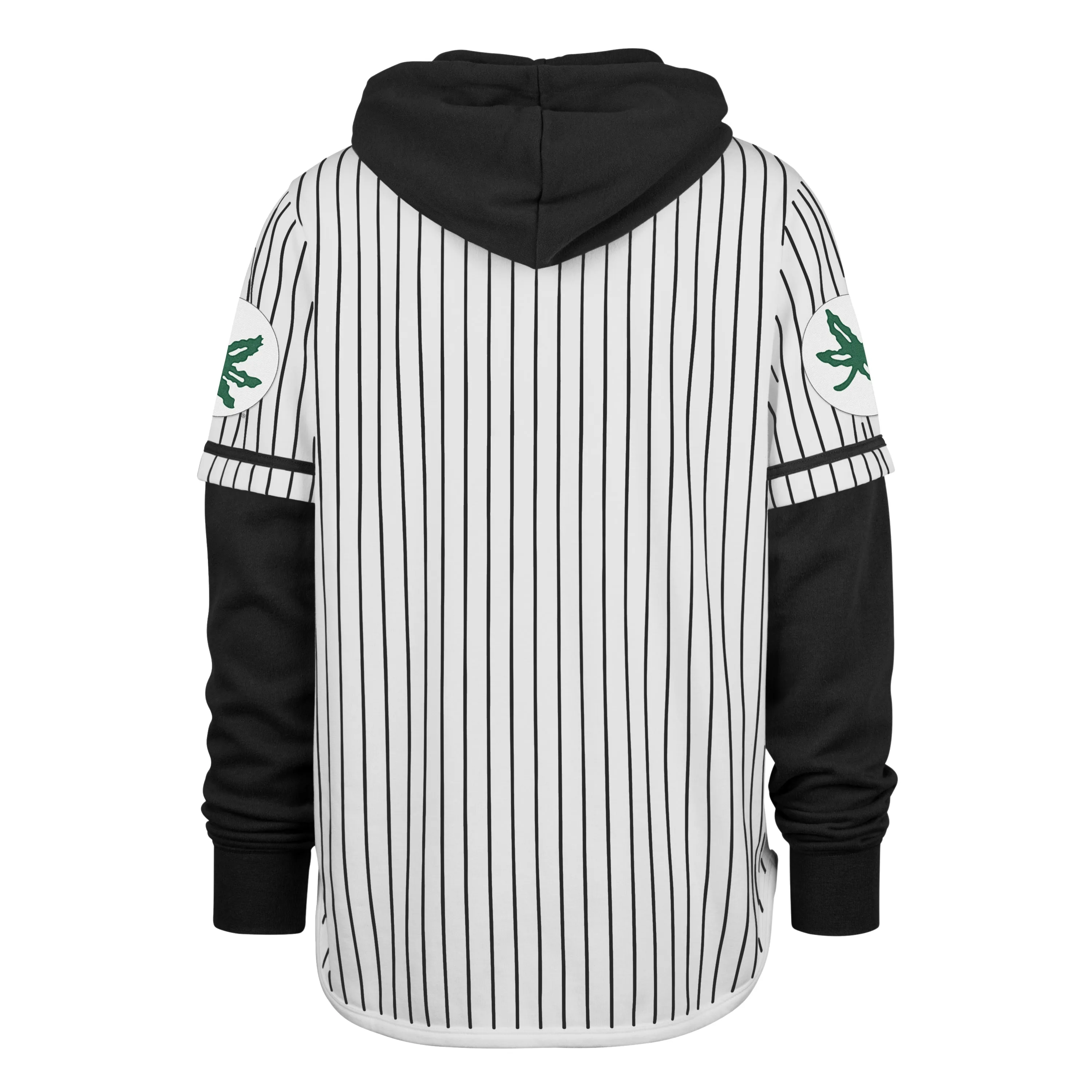 OHIO STATE BUCKEYES PINSTRIPE '47 SHORTSTOP PULLOVER HOOD