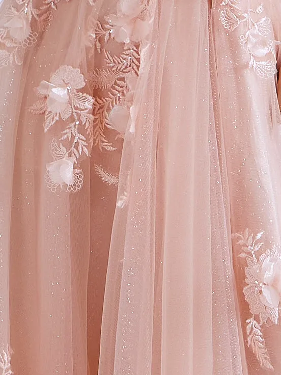 One Shoulder Side Slit Long Dress Elegant Prom Dress #17475
