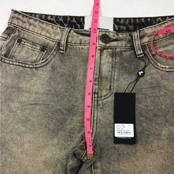 ONE TEASPOON RUST TRUCKERS JEANS Women’s 26 LOW WAIST STRAIGHT LEG JEANS NWT