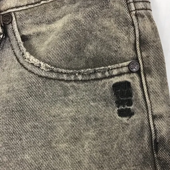 ONE TEASPOON RUST TRUCKERS JEANS Women’s 26 LOW WAIST STRAIGHT LEG JEANS NWT