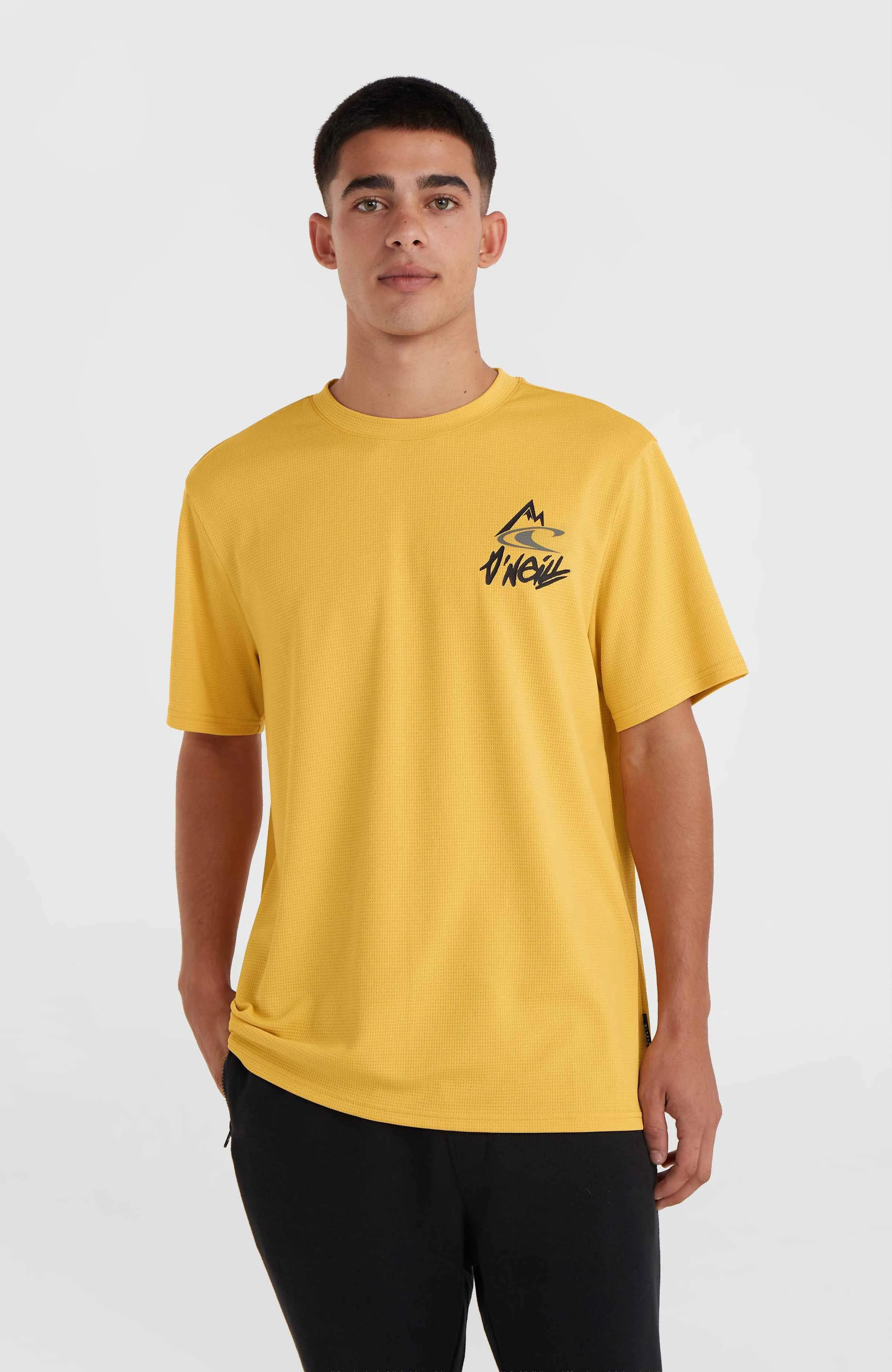O'Neill Hybrid Logo Polygiene T-Shirt | Golden Haze