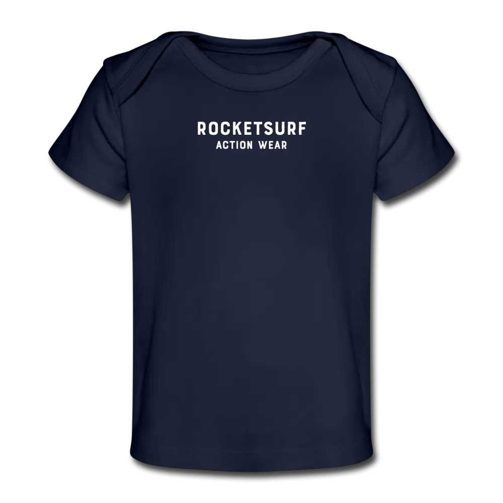 Organic Baby T-Shirt - RocketSurf Logo