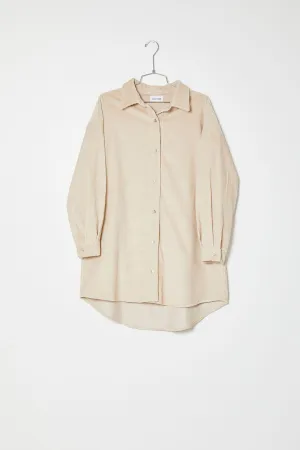Oversized Overlay in Fat & Smooth Corduroy