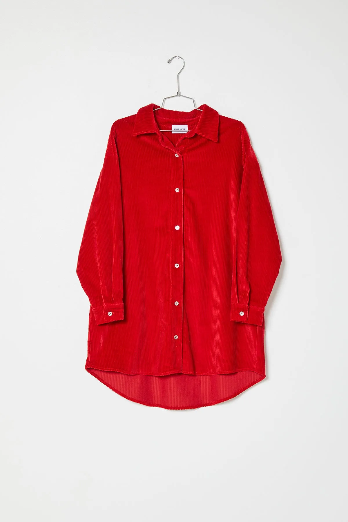 Oversized Overlay in Fat & Smooth Corduroy