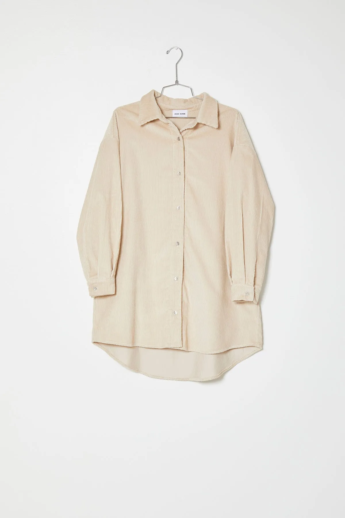 Oversized Overlay in Fat & Smooth Corduroy