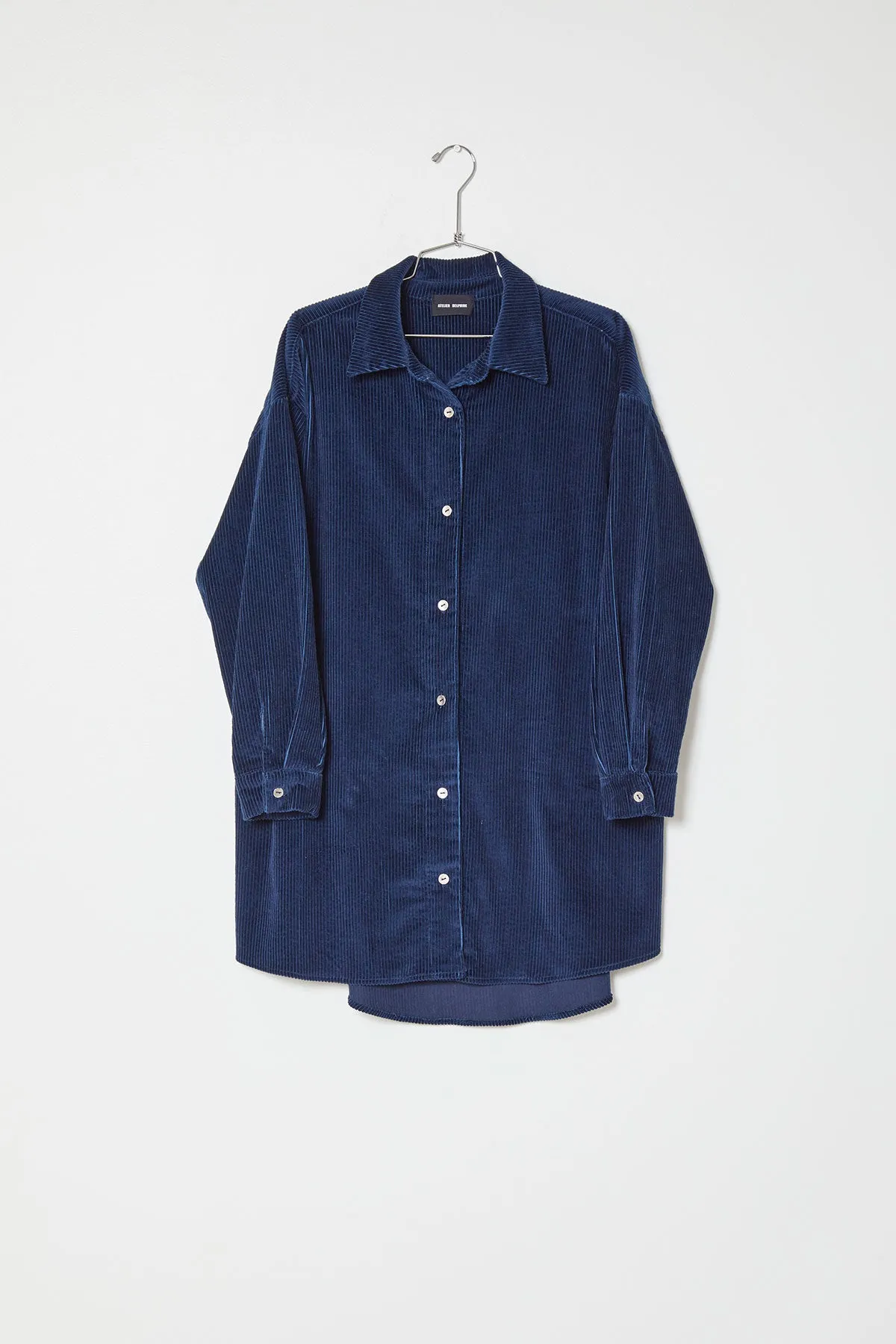 Oversized Overlay in Fat & Smooth Corduroy