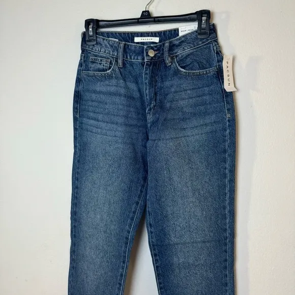 PacSun Eco Dark Blue Mom Jeans
