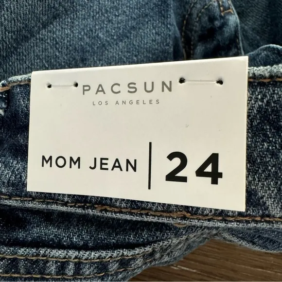 PacSun Eco Dark Blue Mom Jeans
