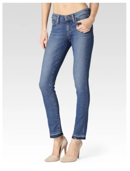 Paige Denim Skyline Ankle Peg | Tay Undone Hem
