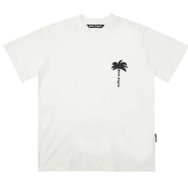Palm Angels Vertical Back Logo T-Shirts