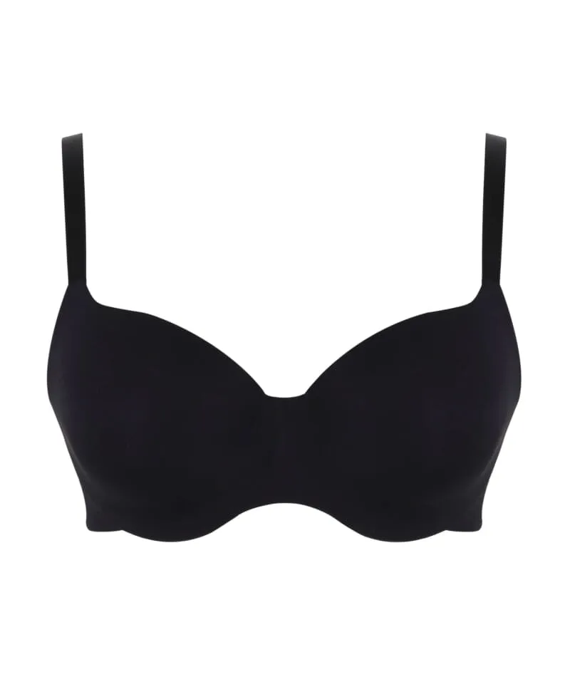 Panache 365 Underwired T-Shirt Bra - Black