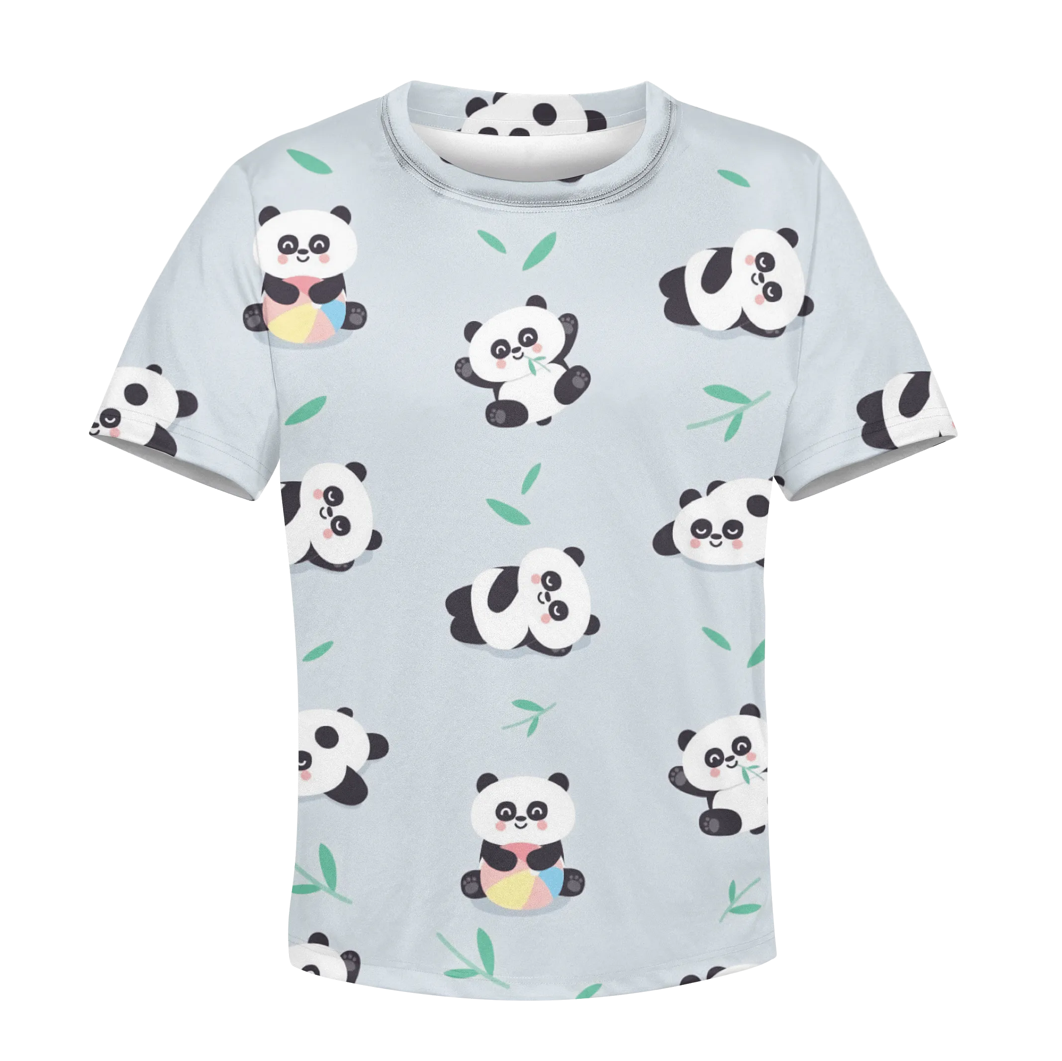 Panda Eating Bamboo Leaves Custom Cosplay Kid Hoodie