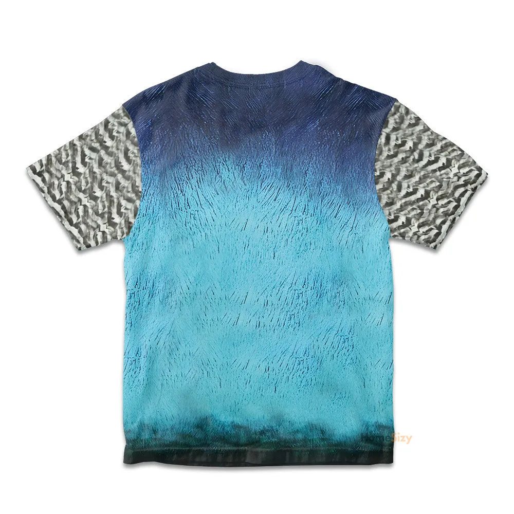 Peacock Custom Cosplay Costume Kid Tshirt QT307232