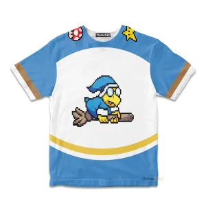 Personalized Custom Name And Number 3D Magikoopas Kamek Sports Kid Tshirt QT305484Hf