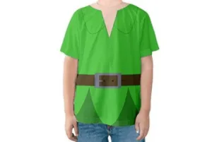 Peter Pan tshirt - Peter Pan Costume - Neverland - Birthday Costume - Peter Pan tee - Halloween Outfit- Peter Pan Costume - toddler costume