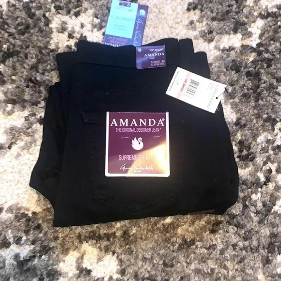 Petite Gloria Vanderbilt Amanda Classic Jeans size 10P short