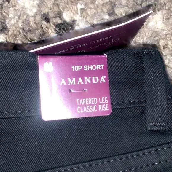 Petite Gloria Vanderbilt Amanda Classic Jeans size 10P short