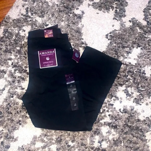 Petite Gloria Vanderbilt Amanda Classic Jeans size 10P short