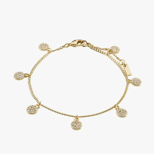 Pilgrim Chayenne Gold Coin Bracelet