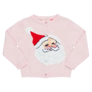 Pink Chicken Girls Maude Sweater - Pink Santa