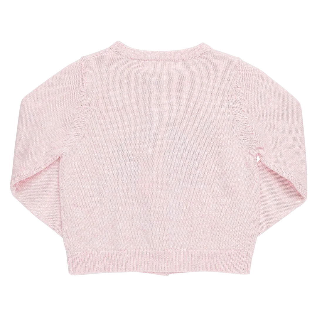 Pink Chicken Girls Maude Sweater - Pink Santa
