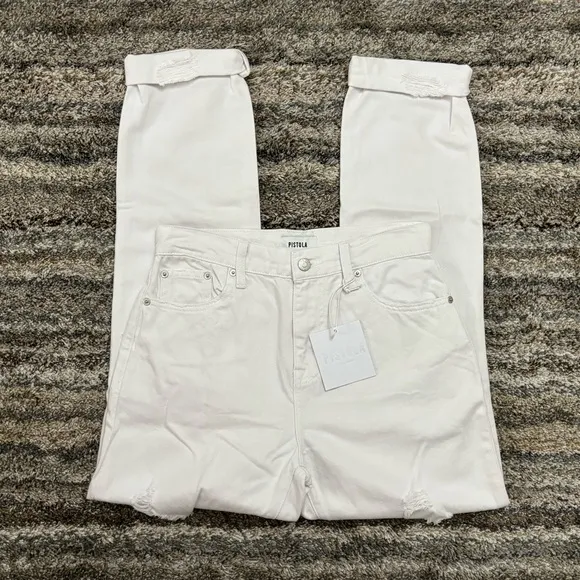 Pistola High Rise Relaxed Jeans Sz 25 | Pistola Presley High Rise Relaxed Roller