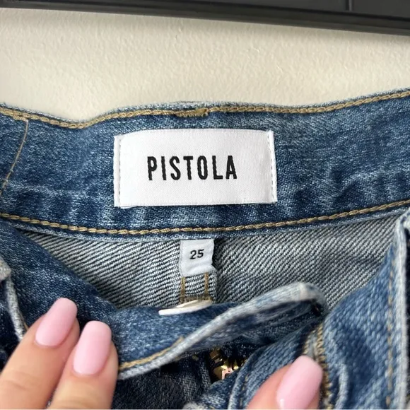 PISTOLA Presley High Rise Relaxed Roller Revolve Jeans
