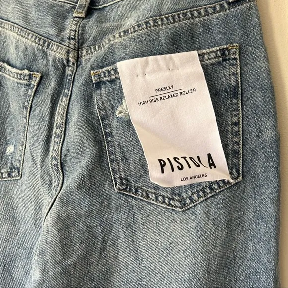 PISTOLA Presley High Rise Relaxed Roller Revolve Jeans