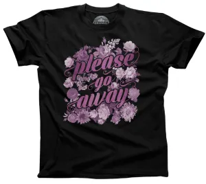 Please Go Away T-Shirt Introvert Shirt - Relaxed Unisex Fit