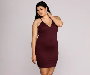 Plus Midnight Stylish Dreams Bodycon Dress