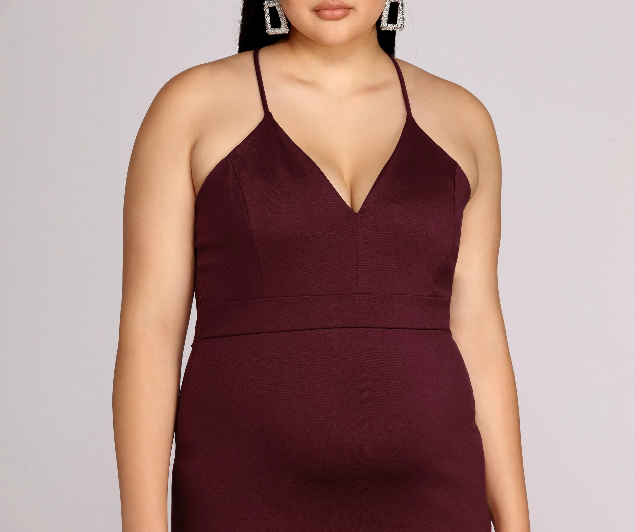 Plus Midnight Stylish Dreams Bodycon Dress