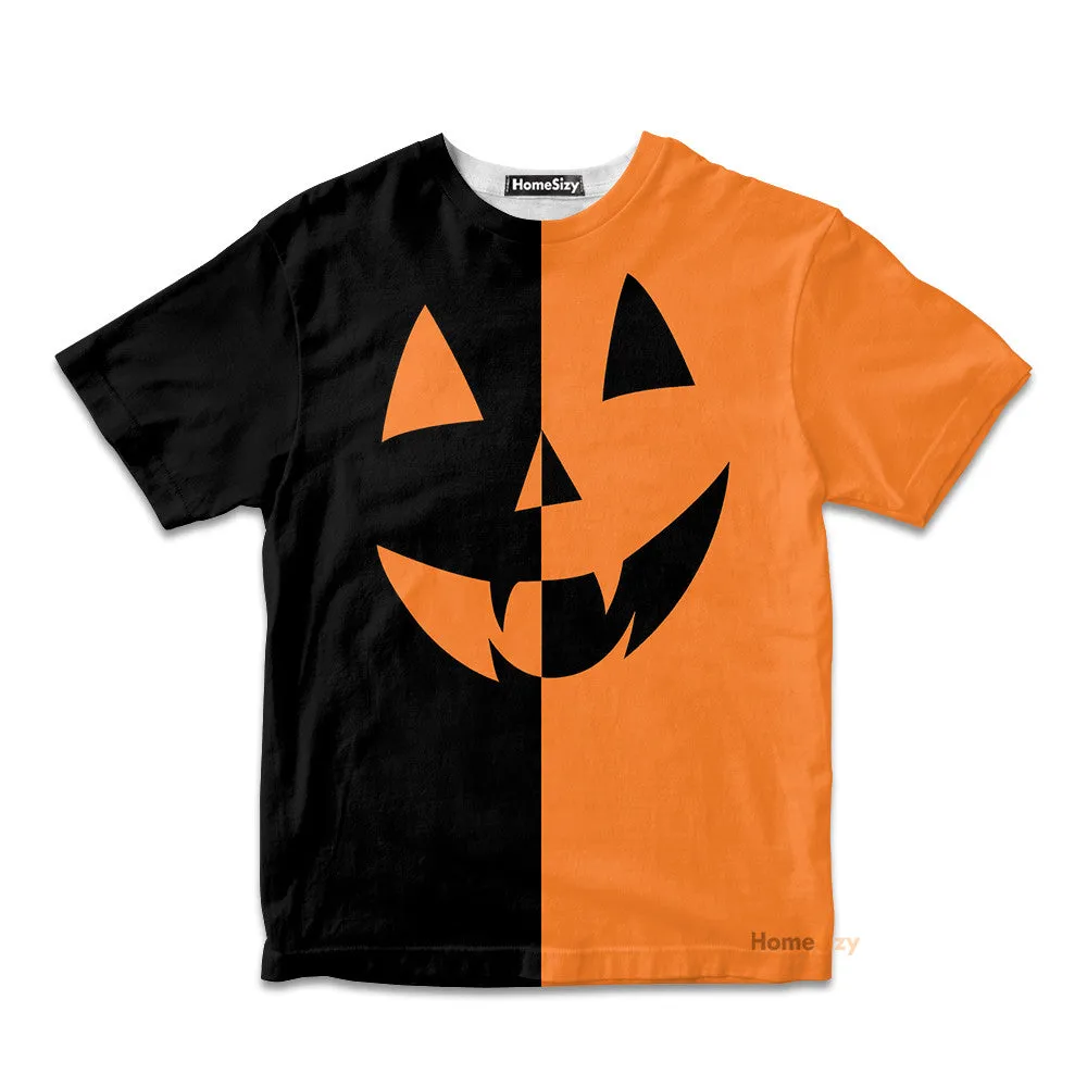 Pumpkin Halloween - 3D Kid Tshirt QT305864Hf