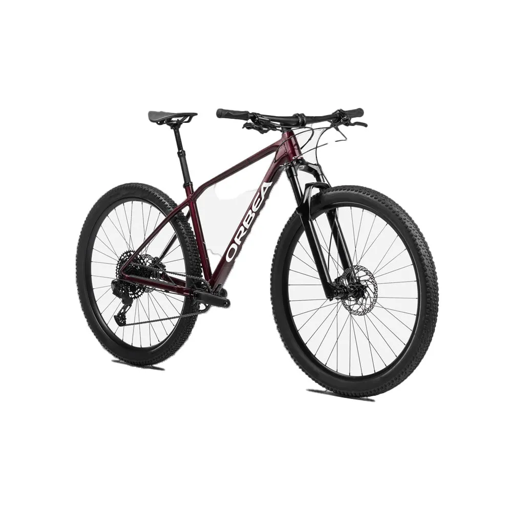 R21219NL BICICLETA ALMA H30 2024 METALLIC DARK RED-CHIC WHITE MARCA ORBEA T. G