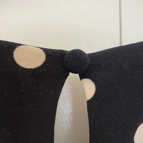 Ralph Lauren Polka Dot Sleeveless tie-waist Dress! Classic Ralph Lauren!